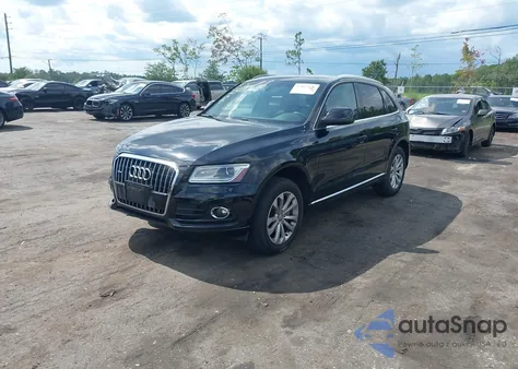 2014 Audi Q5 2.0T Premium from USA, damaged, VIN WA1CFAFP4EA002416